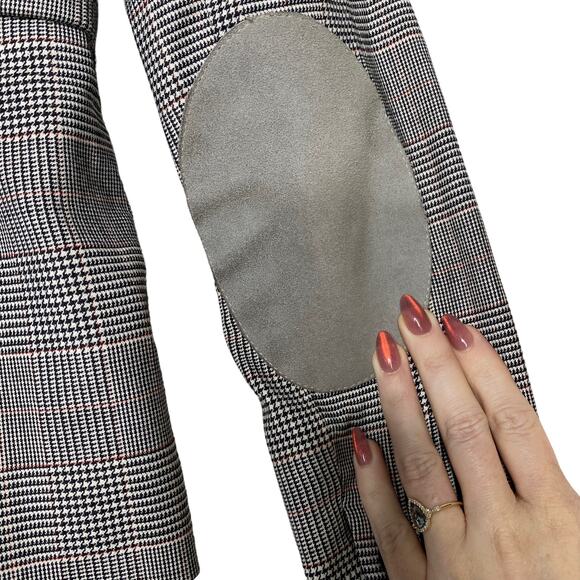 Veronica Beard Paloma Dickey Zip Plaid Blazer Jacket Wool Blend size 2 - Picture 8 of 9